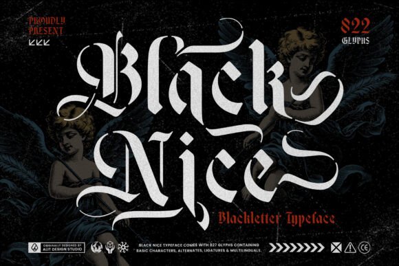 Black Nice Font - Featured Image