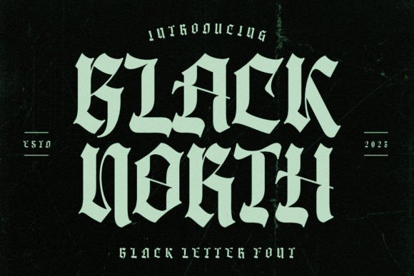 Black North Font - Featured Image