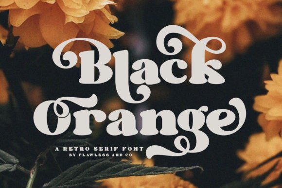 Black Orange Font - Featured Image