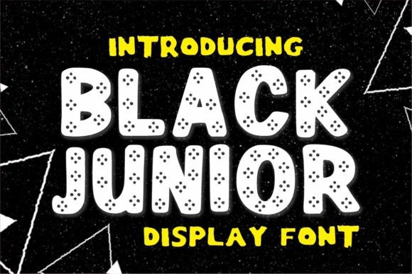 Blackjunior Font - Featured Image