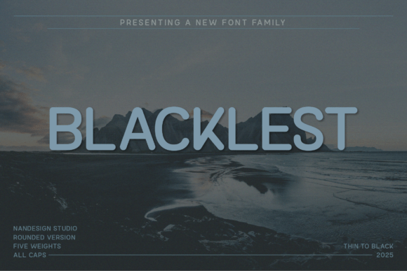 Blacklest Rounded Font - Featured Image