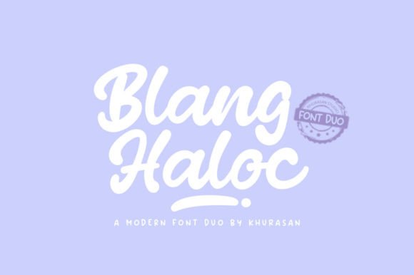 Blang Haloc Duo Font - Featured Image