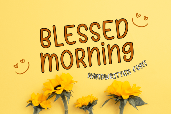 Blessed Morning Font - Featured Image