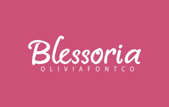 Blessoria Font - Featured Image