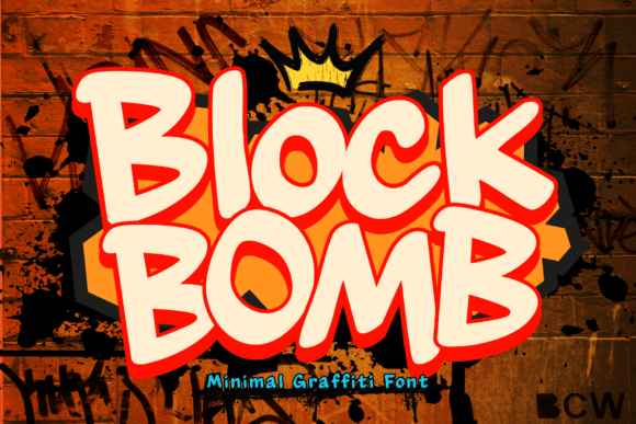 Blockbomb Font - Featured Image