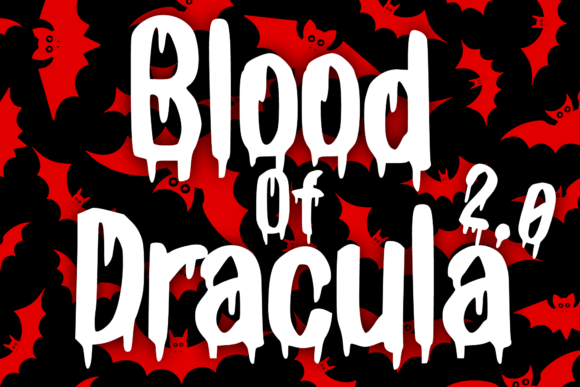 Blood of Dracula 2.0 Font - Featured Image