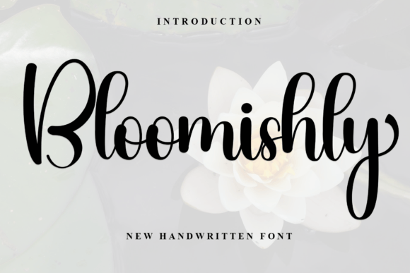 Bloomishly Font - Featured Image