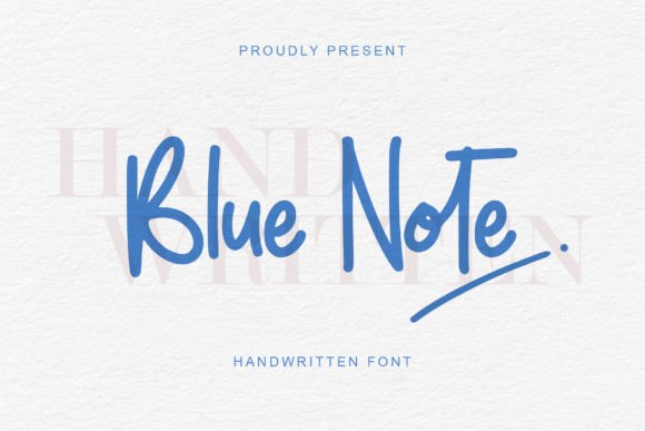 Blue Note Font - Featured Image