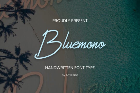 Bluemono Font - Featured Image