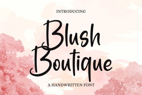Blush Boutique Font - Featured Image