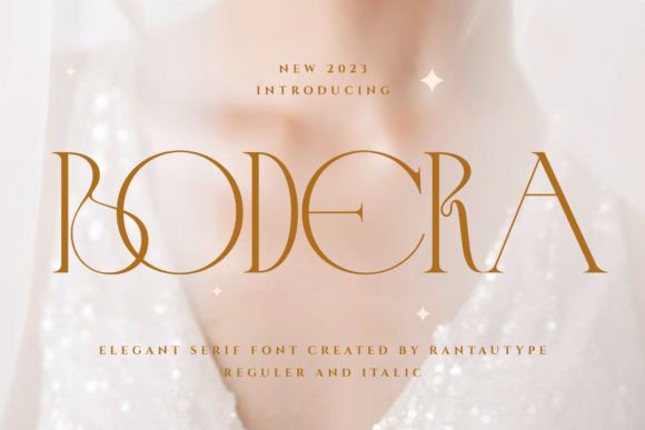 Bodera Font - Featured Image