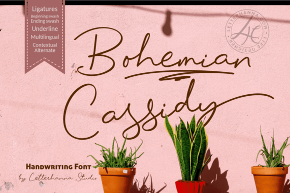 Bohemian Cassidy Font - Featured Image