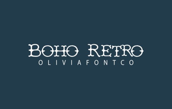 Boho Retro Font - Featured Image