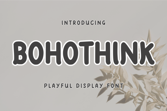 Bohothink Font - Featured Image