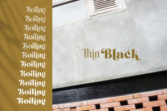 Boiling Font - Featured Image