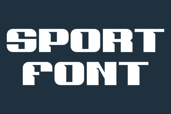 Bold Sports Font - Featured Image