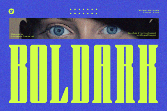 Boldark Font - Featured Image