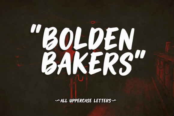 Bolden Bakers Font - Featured Image