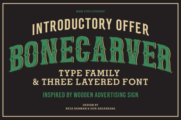 Bone Carver Font - Featured Image