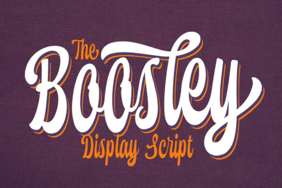 Boosley Font - Featured Image