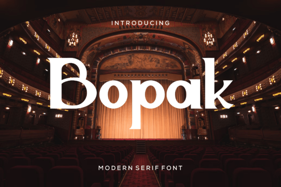 Bopak Font - Featured Image