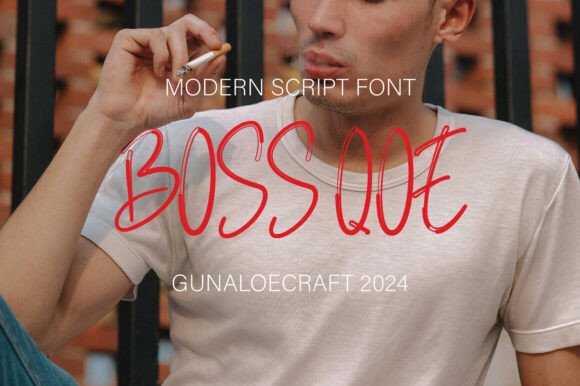 Boss Qoe Font - Featured Image