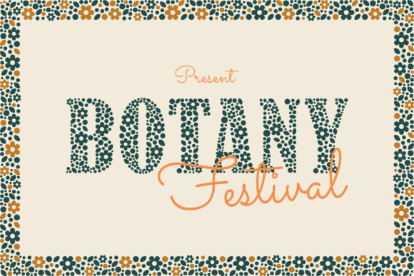 Botany Festival Font - Featured Image