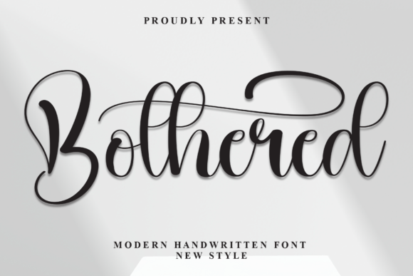 Bothered Font - Featured Image
