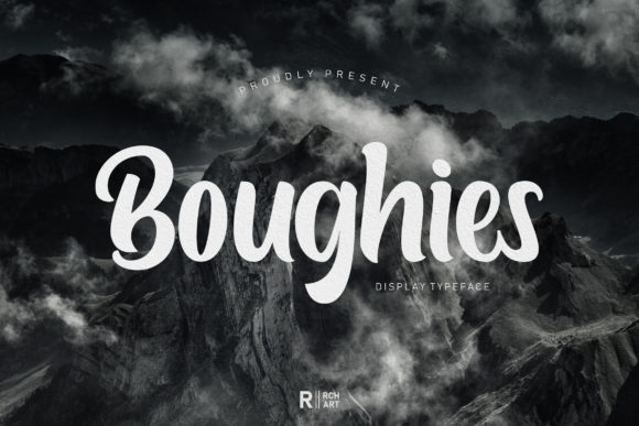 Boughies Font - Featured Image
