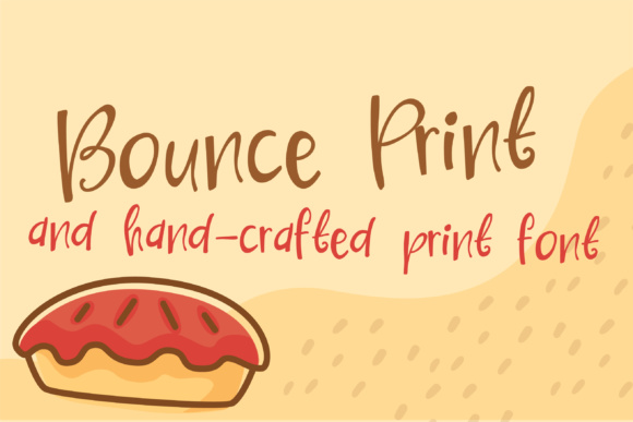 Bounce Print Font - Featured Image