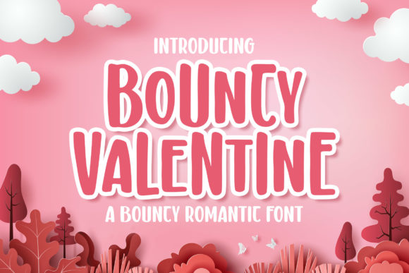 Bouncy Valentine Font - Featured Image