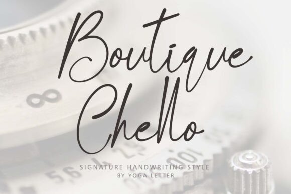 Boutique Chello Font - Featured Image
