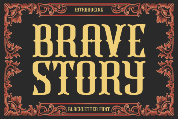 Brave Story Font - Featured Image