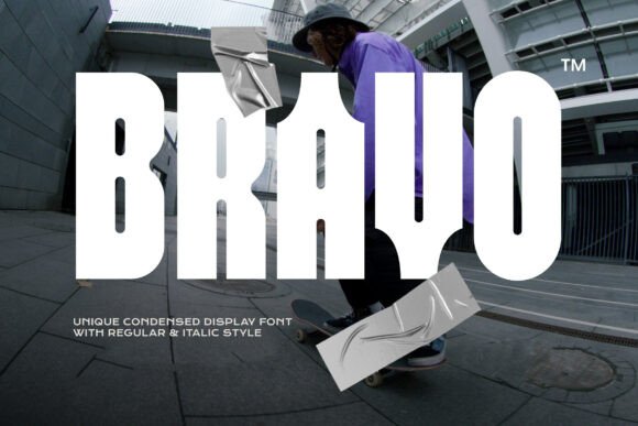 Bravo Font - Featured Image