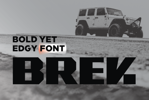 Brek Font - Featured Image