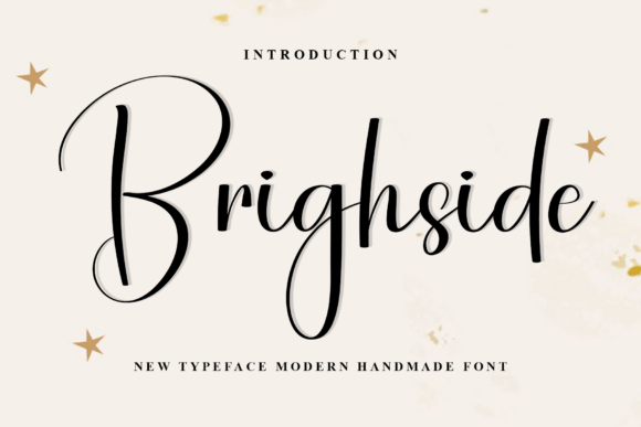 Brighside Font - Featured Image
