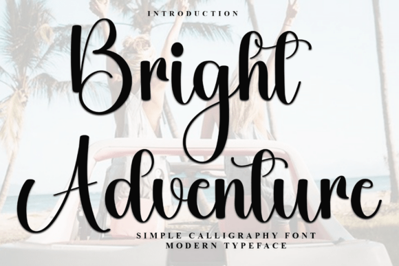 Bright Adventure Font - Featured Image