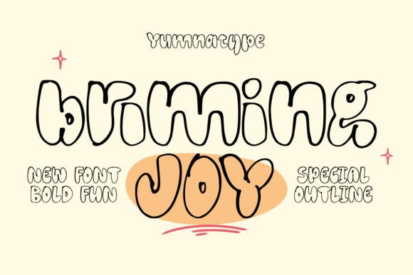 Brimming Joy Font - Featured Image