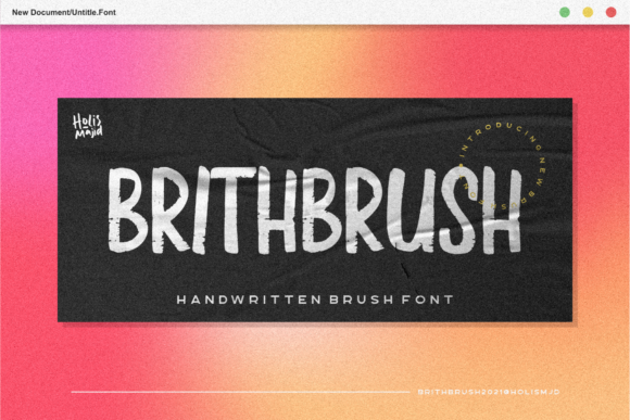 Brith Brush Font - Featured Image