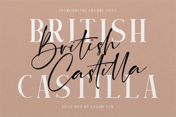 British Castilla Font - Featured Image