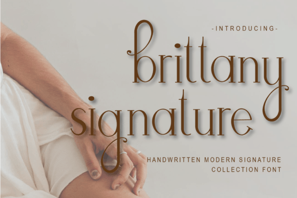 Brittany Signature Font - Featured Image