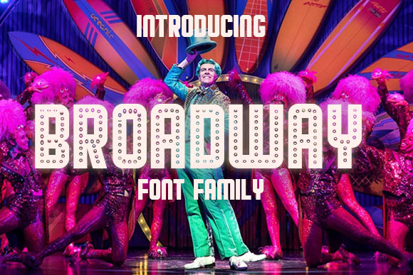 Broadway Font - Featured Image