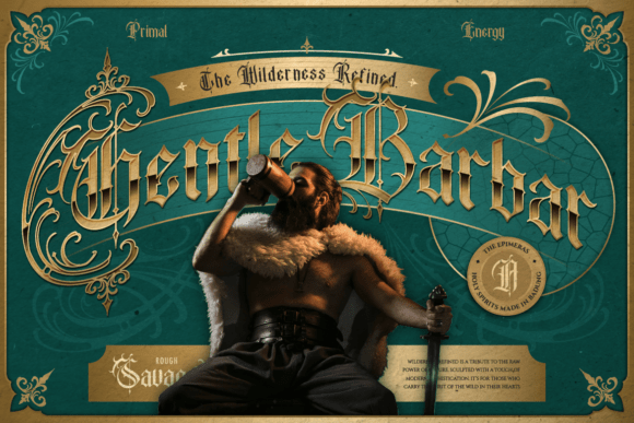 Brotheric Font - Featured Image