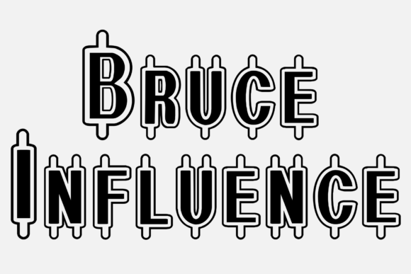 Bruce Influence Font - Featured Image