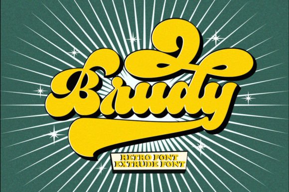 Brudy Font - Featured Image