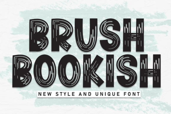 Brush Bookish Font - Featured Image