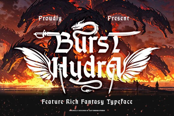 Brust Hydra Font - Featured Image
