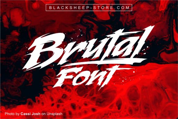 Brutal Font - Featured Image
