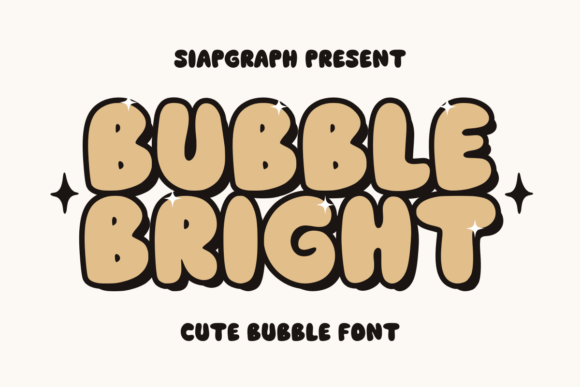 Bubble Bright Font - Featured Image