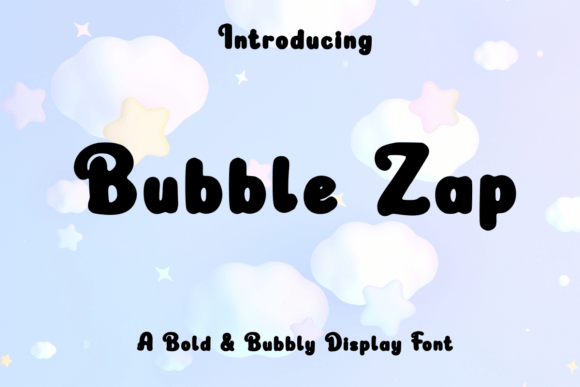 Bubble Zap Font - Featured Image